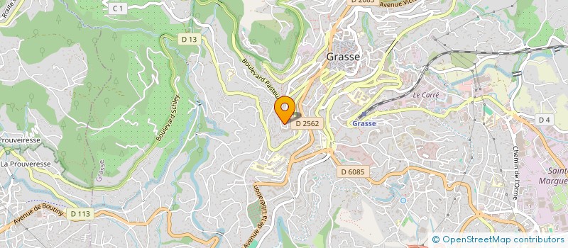 localisation de l'entreprise LES PETITES FEES A VOTRE SERVICE à GRASSE