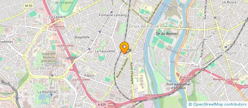 localisation de l'entreprise LES PETITES FENETRES à TOULOUSE