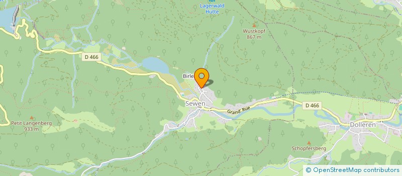 localisation de l'entreprise LES PETITES FOURMIS APE  SEWEN