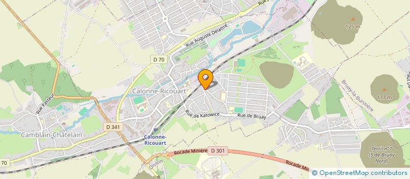 localisation de l'entreprise LES PETITES FRIMOUSSES CALONNOISES  CALONNE-RICOUART