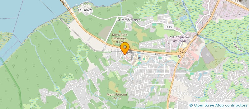 localisation de l'entreprise LES PETITES GRAINES à MATOURY