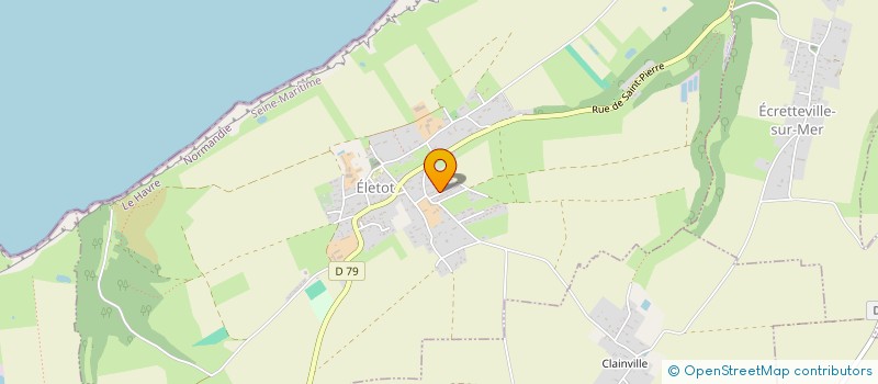 localisation de l'entreprise LES PETITES GRAINES D'ELETOT  ELETOT