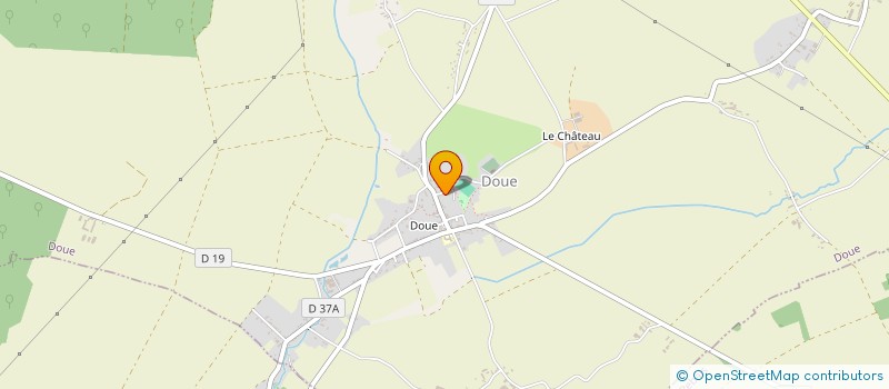 localisation de l'entreprise LES PETITES GRAINES DE LA BUTTE  DOUE