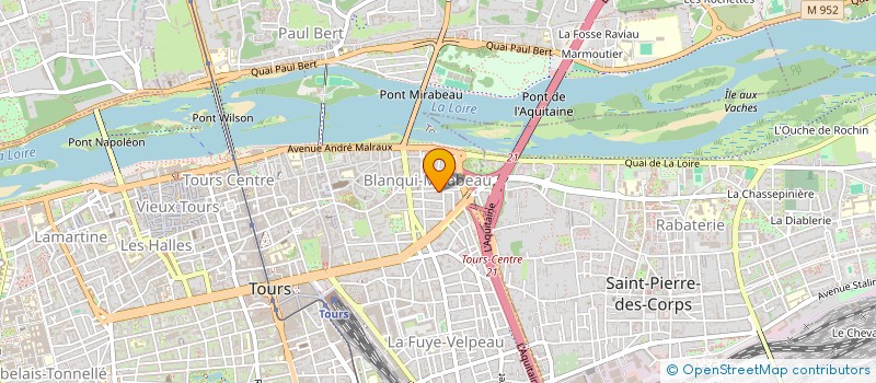 localisation de l'entreprise LES PETITES ILES à TOURS