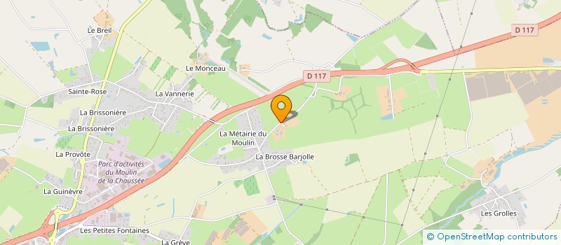 localisation de l'entreprise LES PETITES INDUSTRIES  SAINT-PHILBERT-DE-GRAND-LIEU