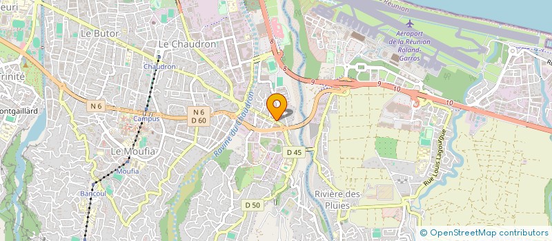 localisation de l'entreprise LES PETITES LUCIOLES à SAINT-DENIS