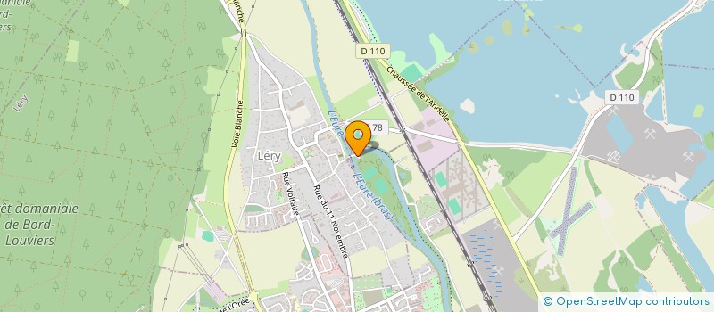 localisation de l'entreprise LES PETITES MAINS  VAL DE REUIL