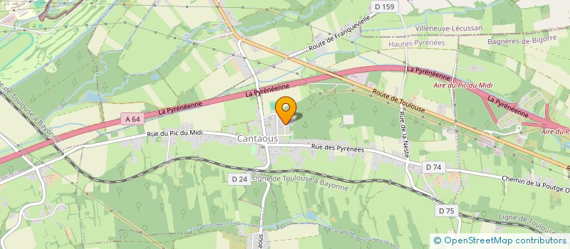 localisation de l'entreprise LES PETITES MAINS CANTAOUAISES  CANTAOUS