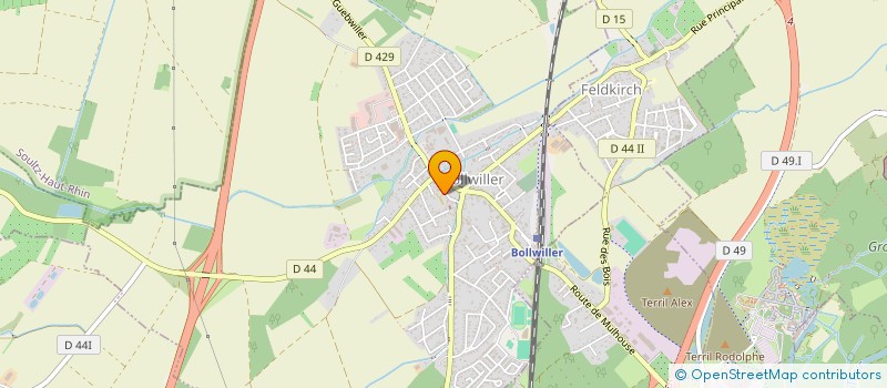 localisation de l'entreprise LES PETITES MAINS D'ARGENSON  BOLLWILLER