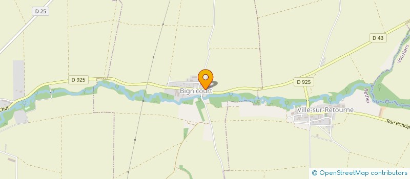 localisation de l'entreprise LES PETITES MAINS DE BENEDICTE  BIGNICOURT