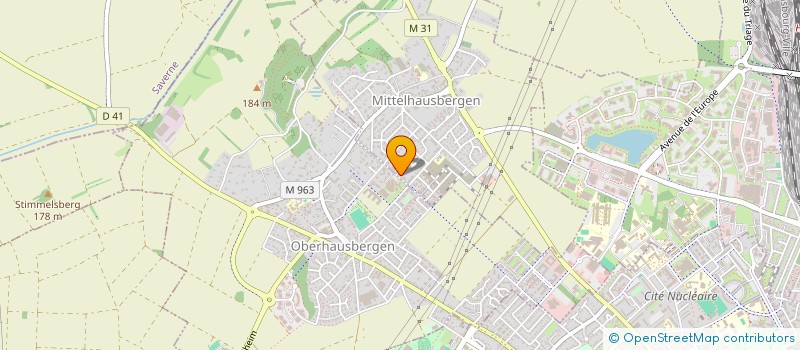 localisation de l'entreprise LES PETITES MAINS DE MITTEL  MITTELHAUSBERGEN