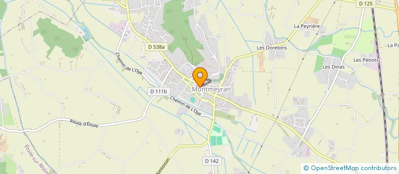 localisation de l'entreprise LES PETITES MAINS DU RPI à CHATEAUDOUBLE