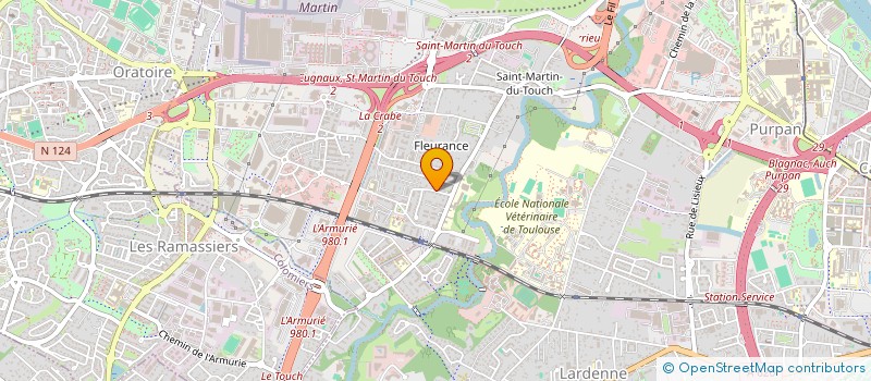 localisation de l'entreprise LES PETITES MAINS TOULOUSAINES à TOULOUSE