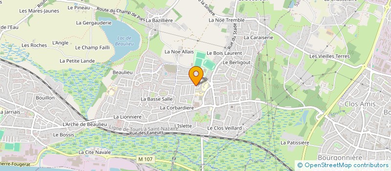 localisation de l'entreprise LES PETITES MALICES à COUERON