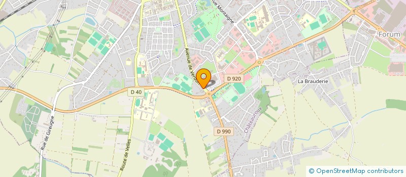 localisation de l'entreprise LES PETITES MARIES à CHATEAUROUX