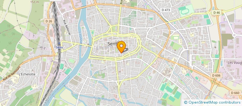 localisation de l'entreprise LES PETITES MARMOTTES à SENS
