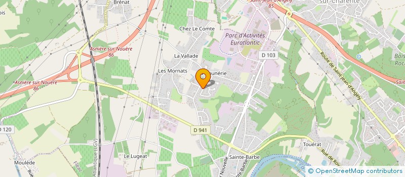 localisation de l'entreprise LES PETITES MARMOTTES à FLEAC