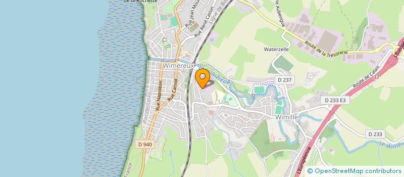 localisation de l'entreprise LES PETITES MENOTTES  WIMILLE