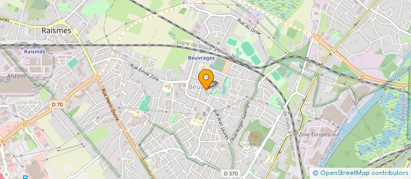 localisation de l'entreprise LES PETITES MIRETTES  BEUVRAGES