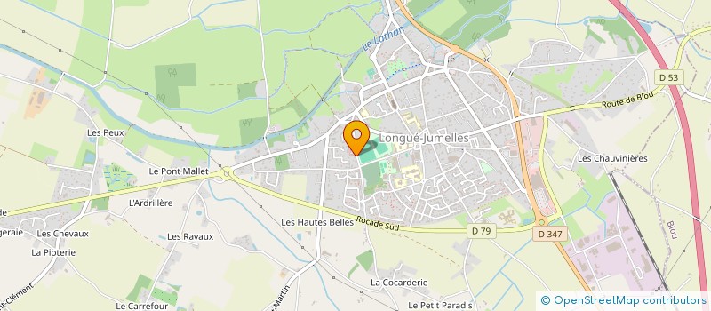localisation de l'entreprise LES PETITES MITAINES à GENNES-VAL-DE-LOIRE