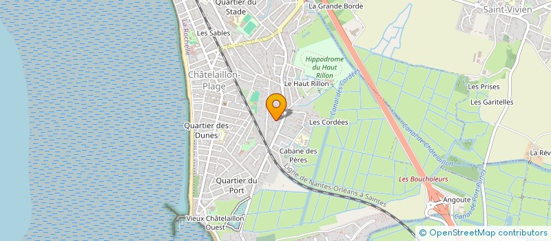 localisation de l'entreprise LES PETITES RAINETTES à YVES