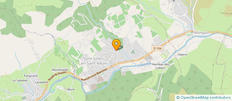 localisation de l'entreprise LES PETITES ROBES NOIRES  COUX