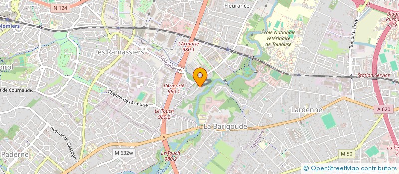 localisation de l'entreprise LES PETITES ROCHES à TOULOUSE