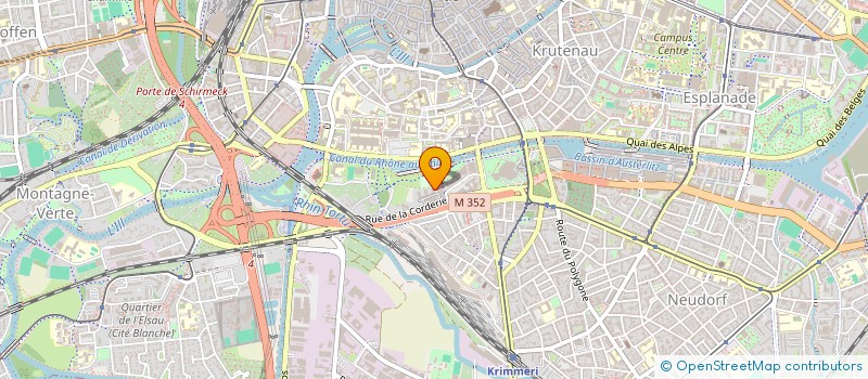 localisation de l'entreprise LES PETITES ROUES à STRASBOURG