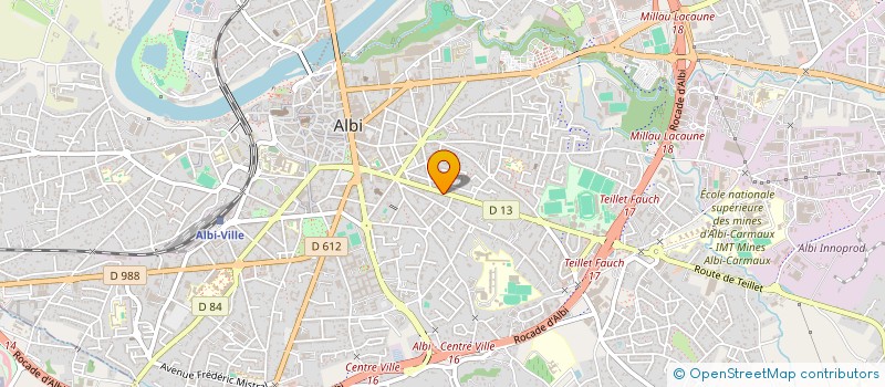 localisation de l'entreprise LES PETITOUS ALBIGEOIS à ALBI