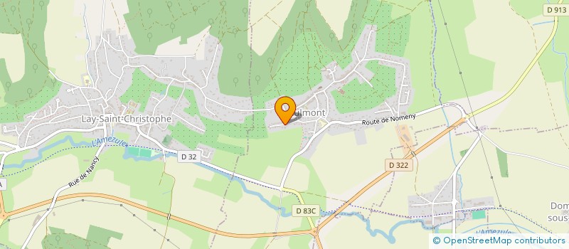 localisation de l'entreprise LES PETITS  NANCY