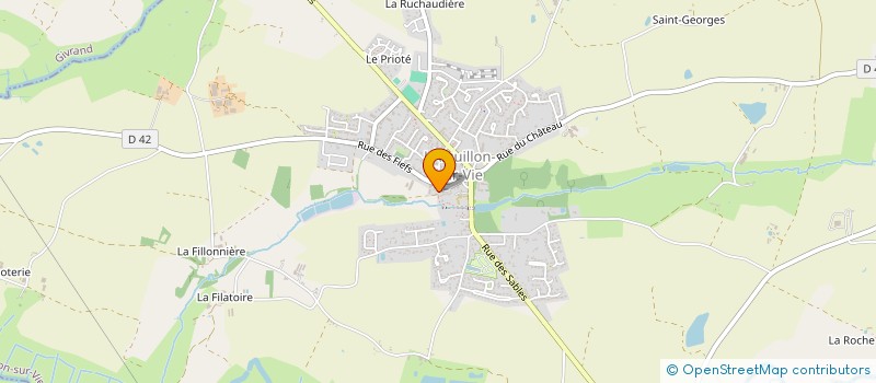localisation de l'entreprise LES PETITS AIGUILLONAIS à L'AIGUILLON-SUR-VIE