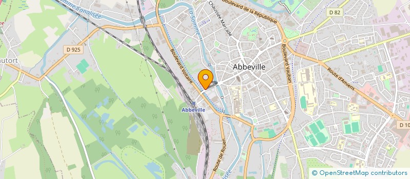 localisation de l'entreprise LES PETITS ANGES à ABBEVILLE