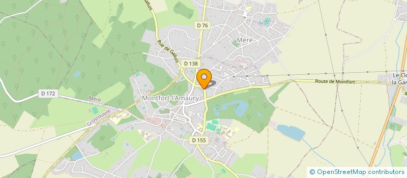 localisation de l'entreprise LES PETITS APOLLONS  MONTFORT-L'AMAURY