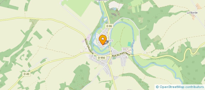 localisation de l'entreprise LES PETITS ATELIERS DE NOYERS à NOYERS