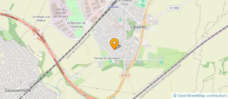 localisation de l'entreprise LES PETITS AVIONS EMPLOIS FAMILIAUX à EPIAIS-LES-LOUVRES