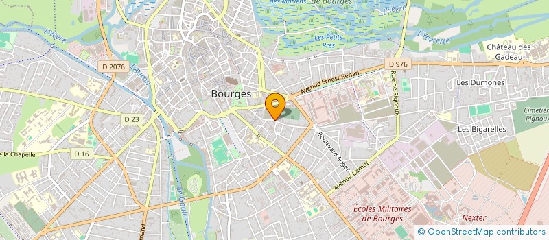 localisation de l'entreprise LES PETITS BERRUYERS S'EVEILLENT à BOURGES