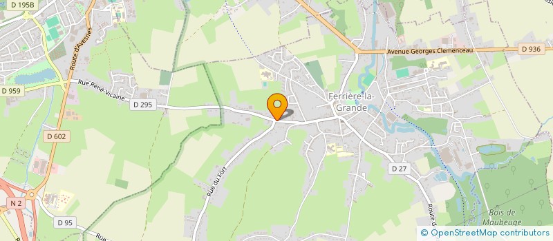 localisation de l'entreprise LES PETITS BILOUS  FERRIERE-LA-GRANDE