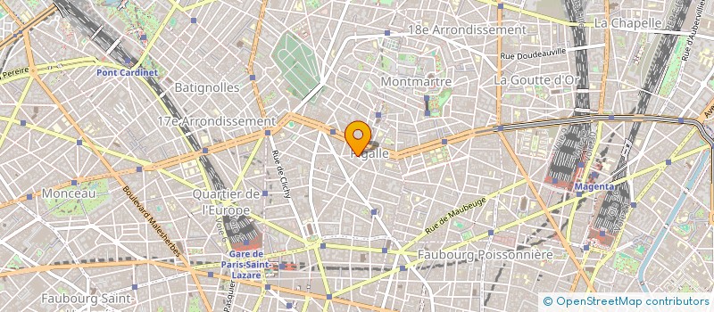 localisation de l'entreprise LES PETITS BONHEURS  PARIS