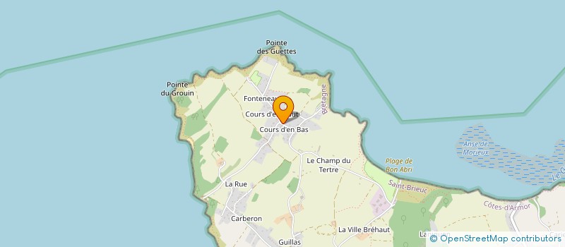 localisation de l'entreprise LES PETITS BONHEURS D'APOLLINE  HILLION