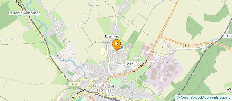 localisation de l'entreprise LES PETITS BOUCHONS DE LOLITA à SAINT-POL-SUR-TERNOISE