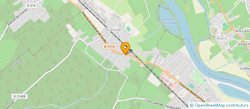 localisation de l'entreprise LES PETITS BOUCHONS DU CIRON  BARSAC