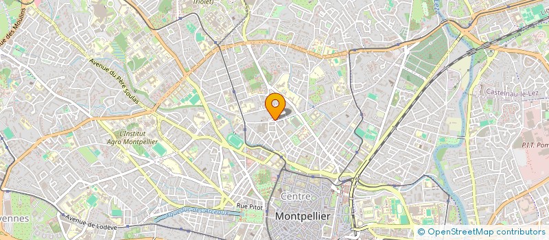localisation de l'entreprise LES PETITS BRASSEURS à MONTPELLIER