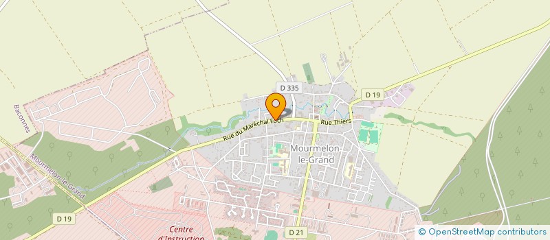 localisation de l'entreprise LES PETITS BRASSEURS MOURMELONNAIS  MOURMELON-LE-GRAND