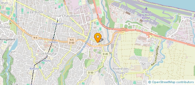 localisation de l'entreprise LES PETITS CAPUCINS à SAINT-DENIS