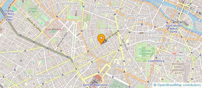 localisation de l'entreprise LES PETITS CARATS à PARIS