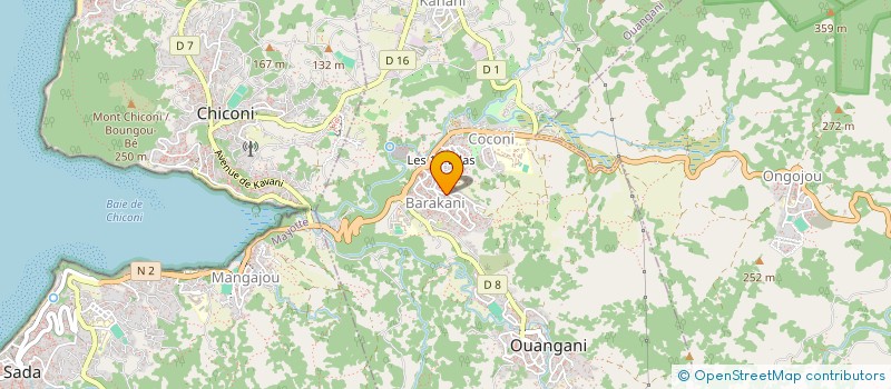 localisation de l'entreprise LES PETITS CARTABLES à OUANGANI