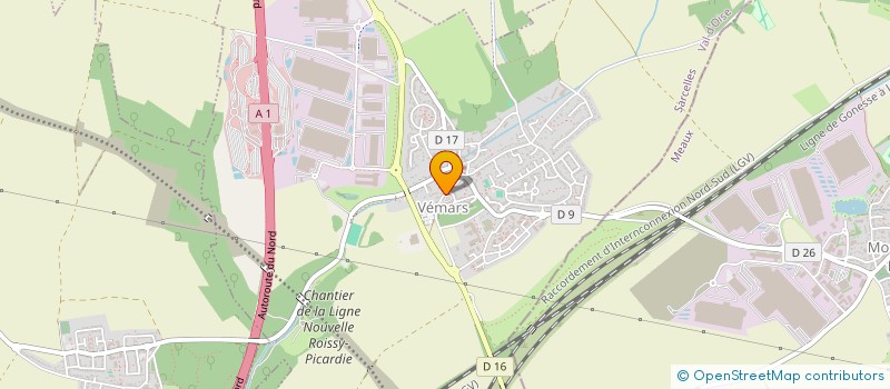 localisation de l'entreprise LES PETITS CARTABLES DE VEMARS  VEMARS