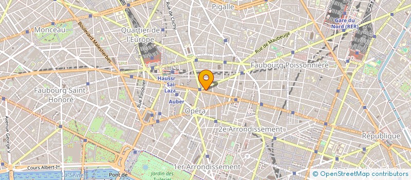 localisation de l'entreprise LES PETITS CHAMPS  PARIS