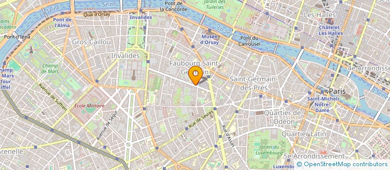 localisation de l'entreprise LES PETITS CHAMPS  PARIS