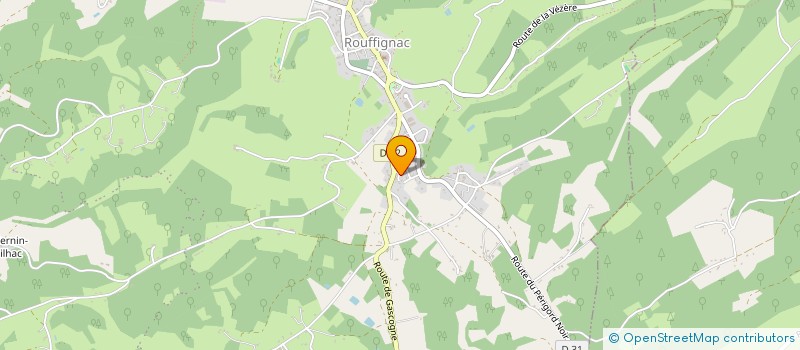 localisation de l'entreprise LES PETITS CHANTEURS DE LA VALLEE DE L'HOMME  ROUFFIGNAC-SAINT-CERNIN-DE-REILHAC